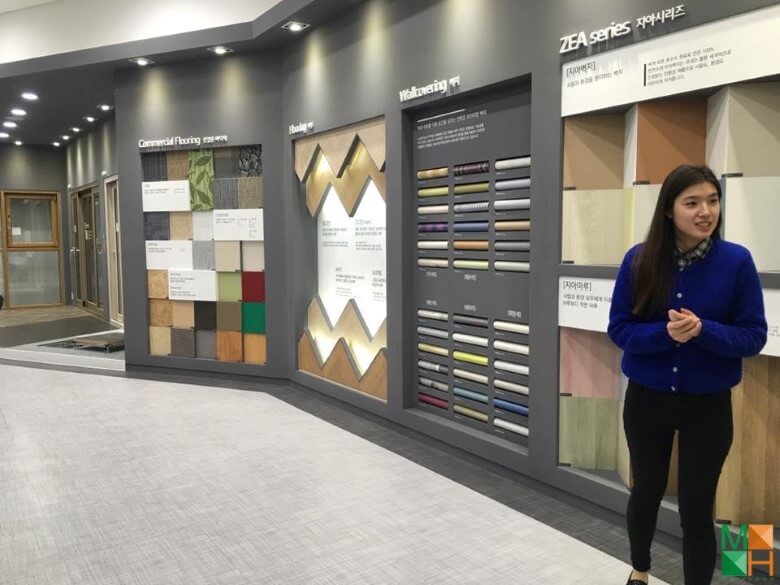 Showroom giấy dán tường