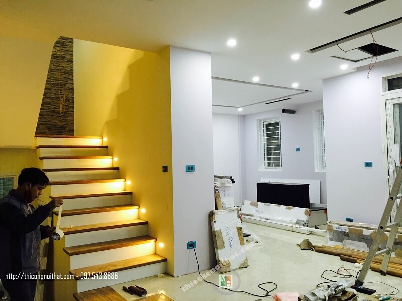 Thi công trần thạch cao