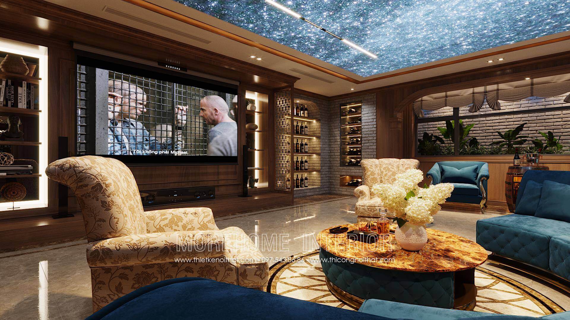 Thiết kế nội thất biệt thự