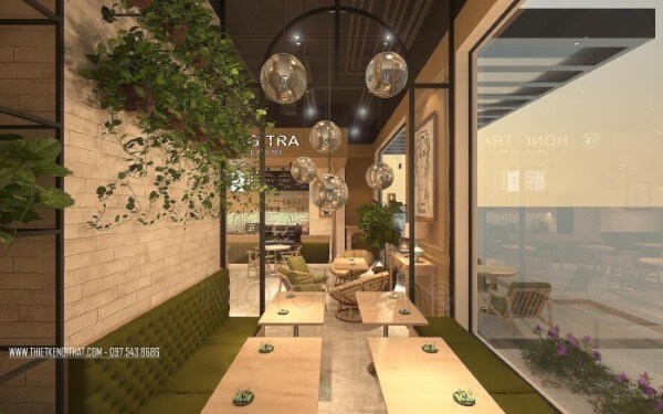 Thiết kế nội thất quán cafe Thiết kế nội thất quán cafe