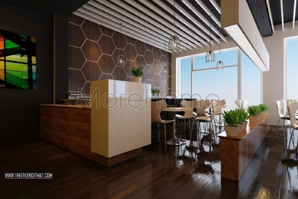 Thiết kế nội thất quán cafe Thiết kế nội thất quán cafe