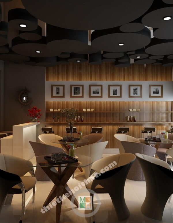 Thiết kế nội thất quán cafe Thiết kế nội thất quán cafe