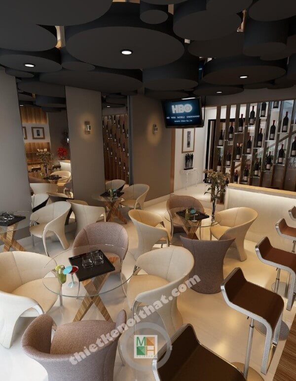 Thiết kế nội thất quán cafe Thiết kế nội thất quán cafe