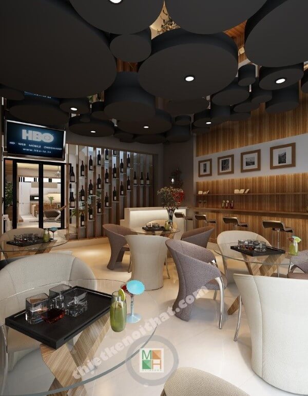 Thiết kế nội thất quán cafe