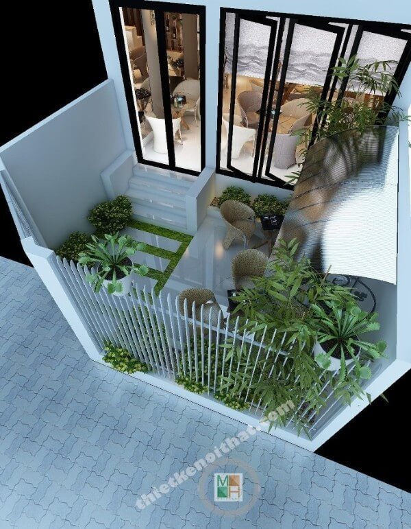 Thiết kế nội thất quán cafe