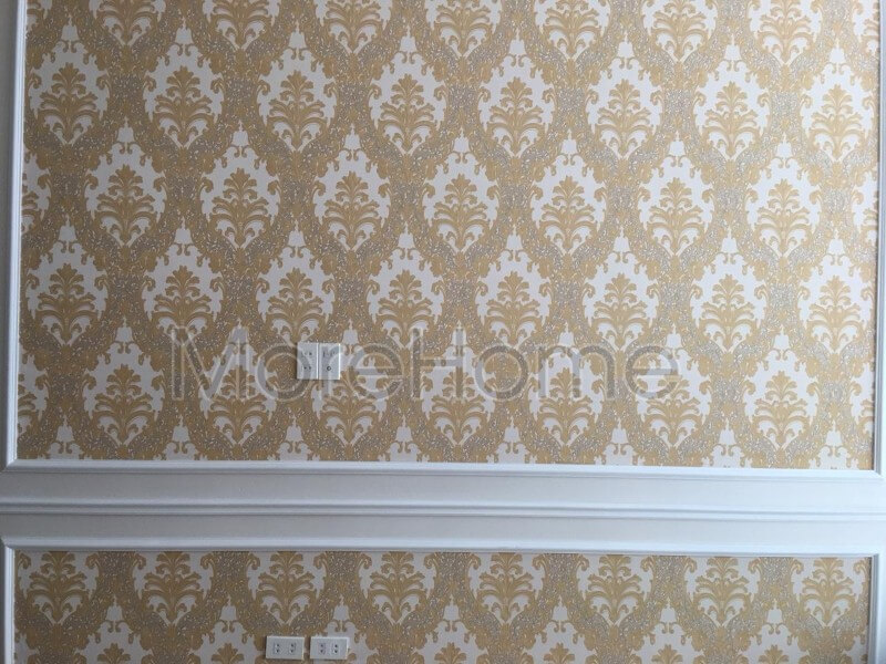 Thi công giấy dán tường